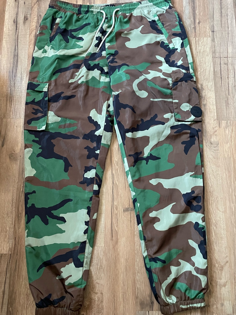 QILO X ZERO FOXTROT XL M81 WOODLAND CAMO PANTS JOGGERS (READ DESCRIPTION)